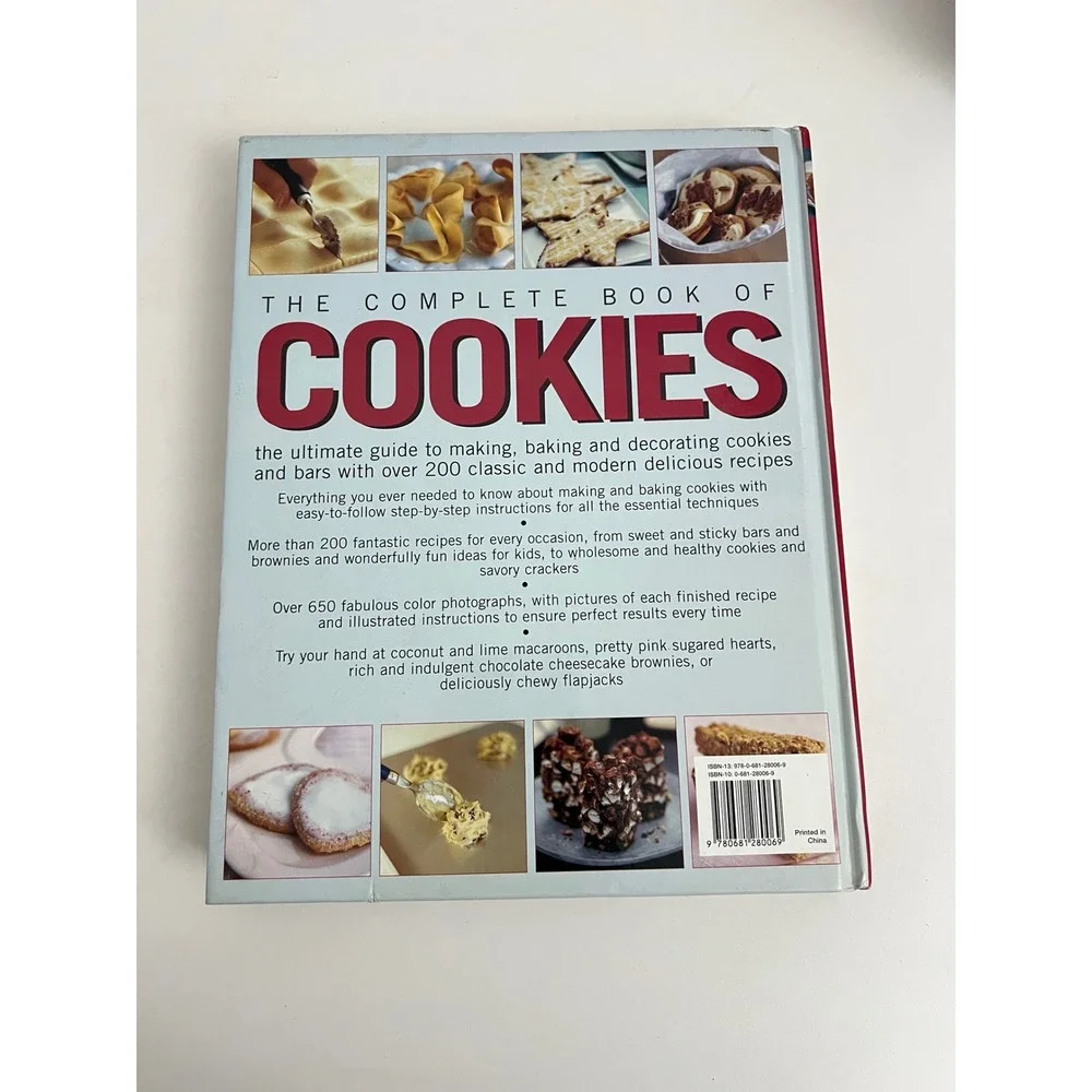 The‎ Complete Book of Cookies Hardcover 200 Recipes Baking Guide